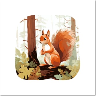 Squirrel Whisperer Posters and Art